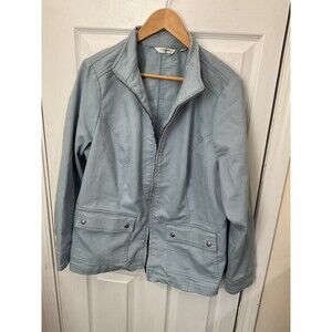 Liz Claiborne Women's Light Blue Casual Jacket